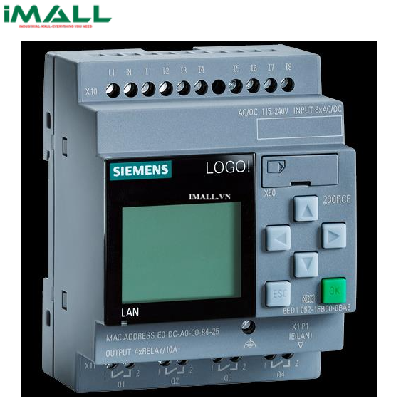 LOGO!230RCE Siemens 6ED1052-1FB00-0BA8 (8DI/4DO, LAN)