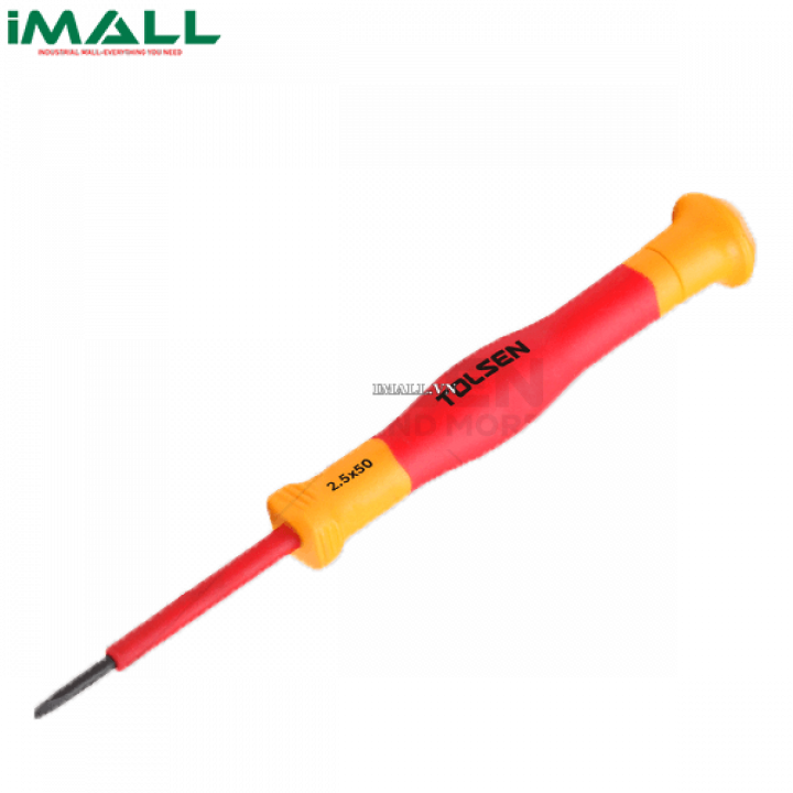 Tua vít chính xác cao cách điện Tolsen V31425 (2.5*0.40*50mm)