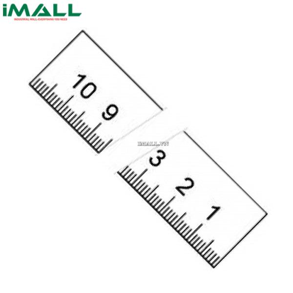 Thước lá bằng thép không gỉ, bề mặt chống chói VOGEL 1027260300 (3000mm)
