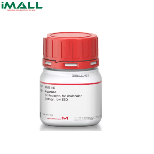 Hóa chất Agarose (low electroendoosmosis) cho điện di truyền (Chai thủy tinh 25g) Merck 1168020025