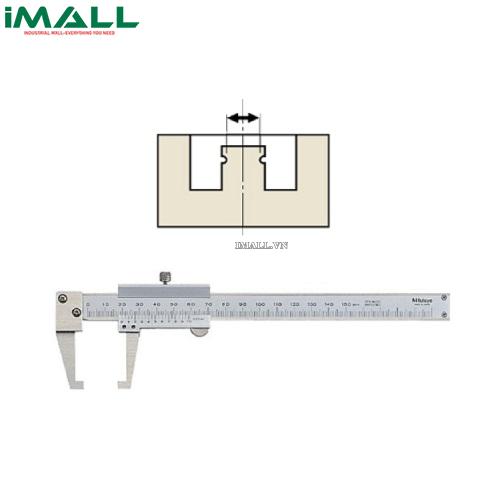 Thước cặp cơ khí (0-150mm x0.01mm) mỏ đo dạng cổ Mitutoyo 536-152