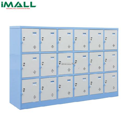 Tủ sắt sơn tĩnh điện 18 ngăn THE ONE (Hòa Phát) TMG983-6K
