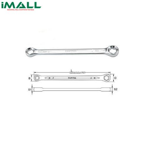 Cờ lê vòng miệng TOPTUL AAEL1010 (10 mm)