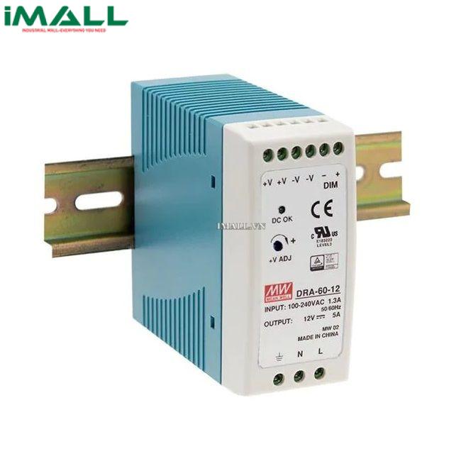 Bộ nguồn Meanwell DRA-60-12 (60W 12V 5A)