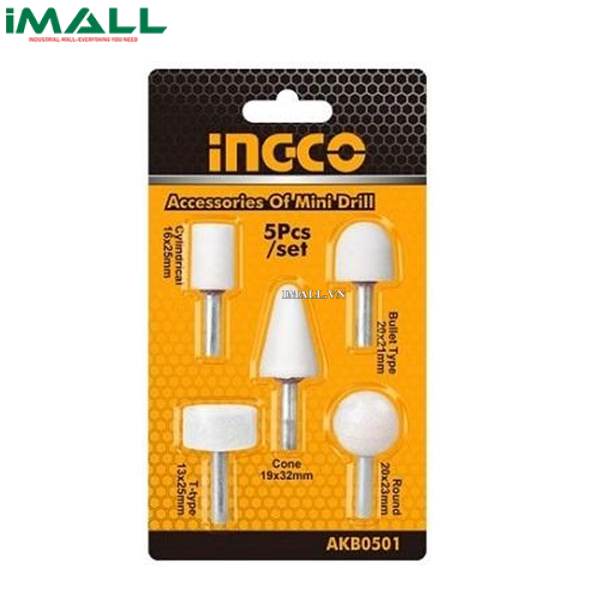 Bộ 5 đá mài (dùng cho máy PDG4003) Ingco AKB0501
