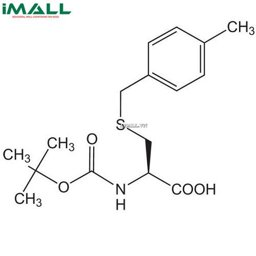Hóa chất Boc-Cys(4-MeBzl)-OH (C₁₆H₂₃NO₄S; Chai nhựa 100 g) Merck 8530330100