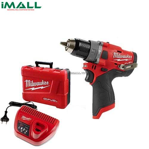 Máy khoan pin Milwaukee M12 FPD-201C (SET 2Ah/12V)