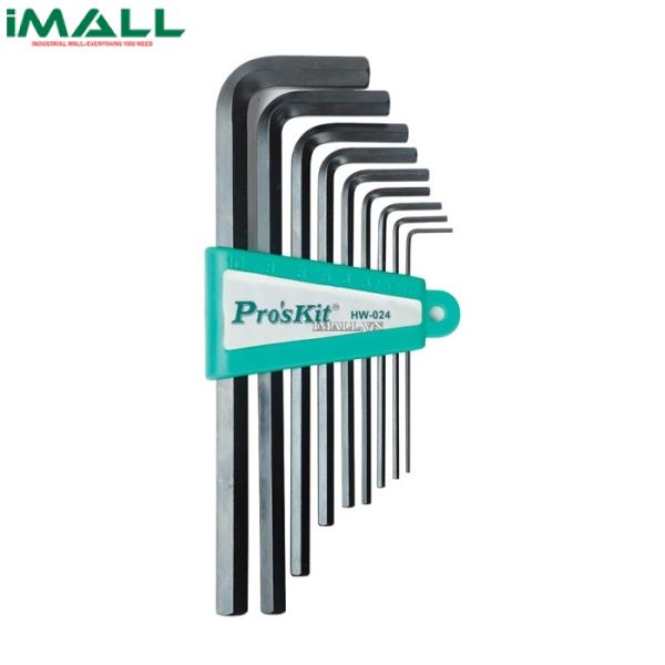 Bộ lục giác hệ mm Pro'skit HW-024 (1.5~10mm)