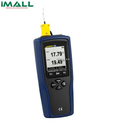 Nhiệt kế tiếp xúc (-200~1370 °C; 0.01°C) PCE T 330