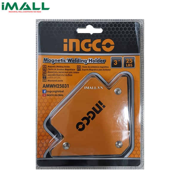 Ke góc hàn nam châm Ingco AMWH25031 (25Lbs, 12kg)