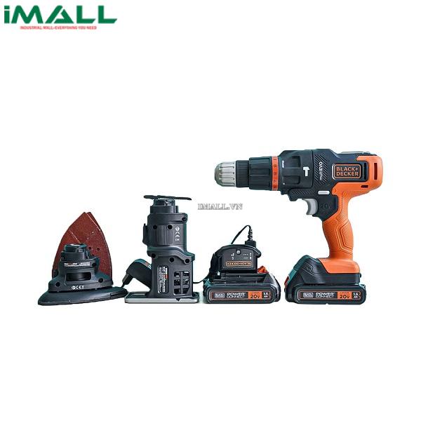 Máy khoan pin đa năng 18V Evo BLACK & DECKER EVO185B1-B1