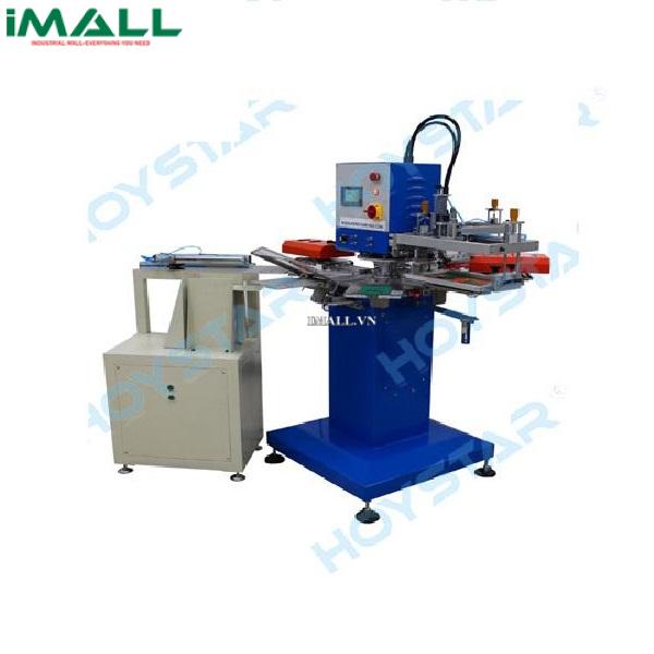 Máy in lụa hai màu tự động cho khăn Hoystar GW-200TRS-NP (1200 pcs/h)