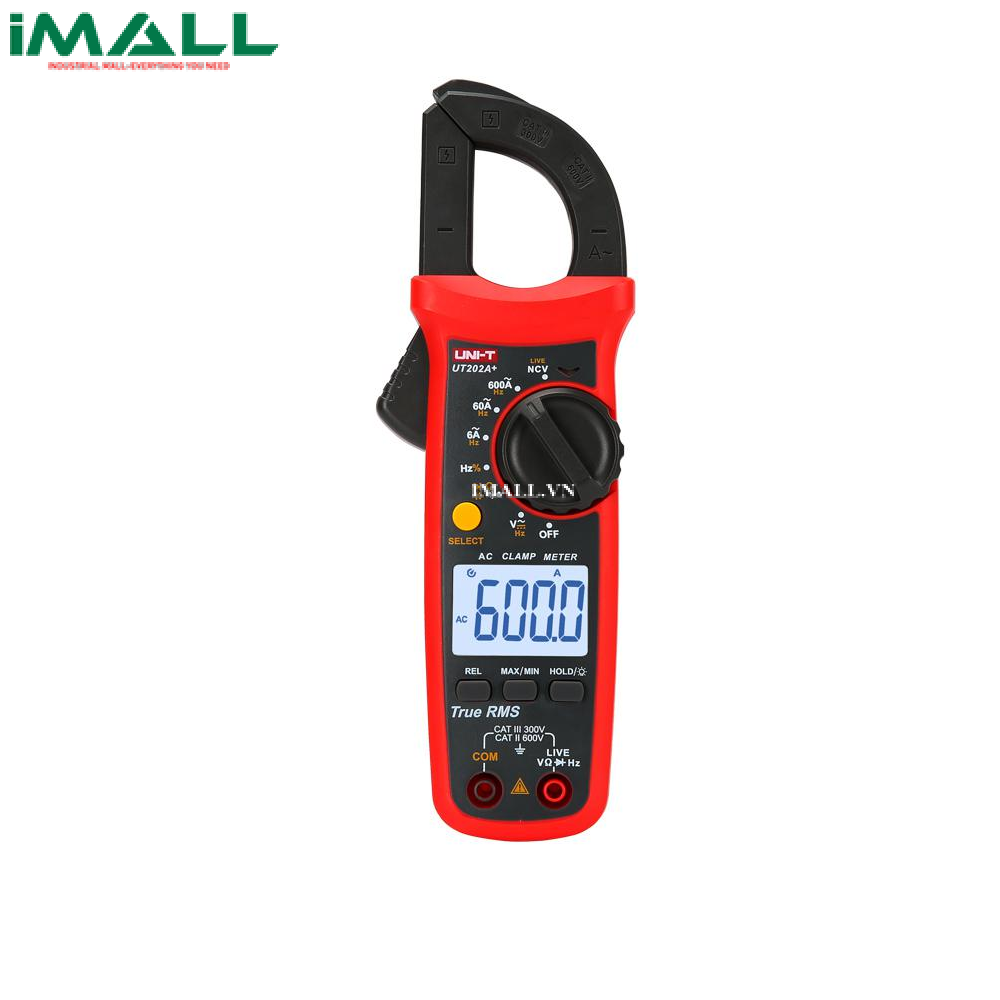 Ampe kìm UNI-T UT202F (True RMS,AC 600A)