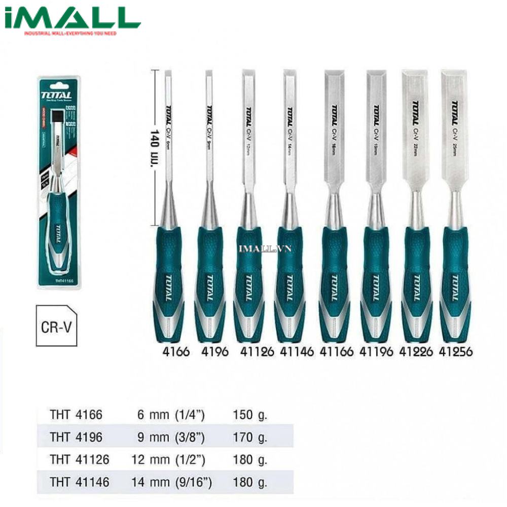 Đục gỗ (16mm) Total THT41166