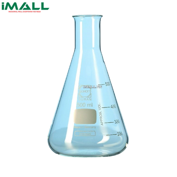 Bình tam giác cổ hẹp 200ml Schott Duran 212163202