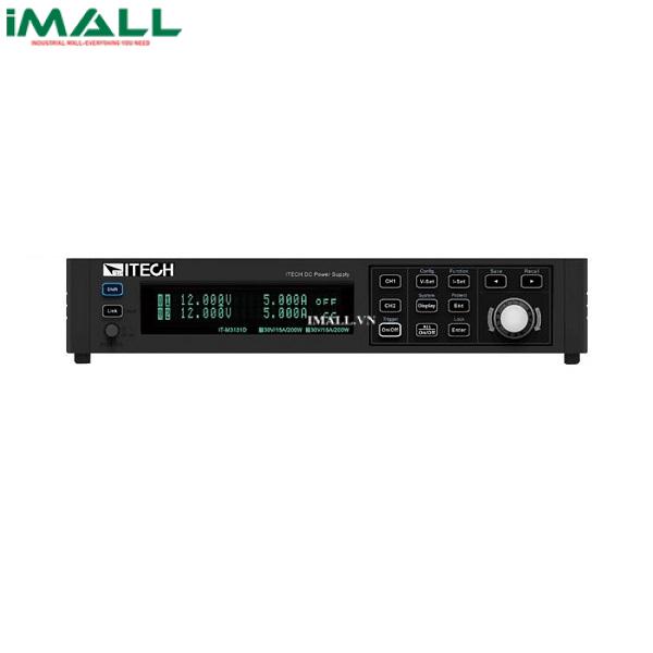 Nguồn DC lập trình 2 kênh (30V, 15A, 400W) ITECH IT-M3141D