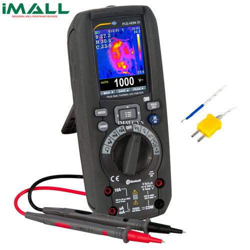 Đồng hồ vạn năng, camera đo nhiệt độ PCE HDM 20