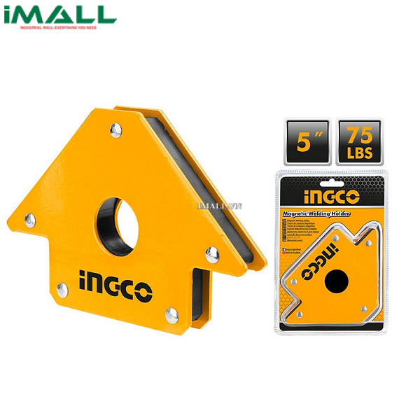 Ke góc hàn nam châm Ingco AMWH75051 (75LBS, 33Kg)