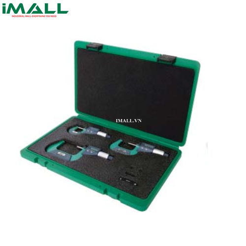 Bộ Panme đo ngoài điện tử INSIZE 3101-753A (0-75mm/0-3"; 0.001mm, xuất dữ liệu)