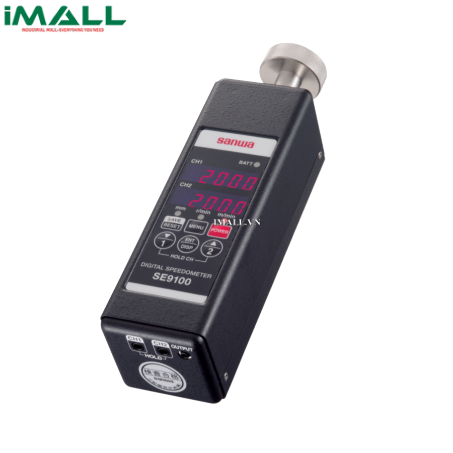 Máy đo tốc độ vòng quay tiếp xúc SANWA SE9100 (20.000 rpm)