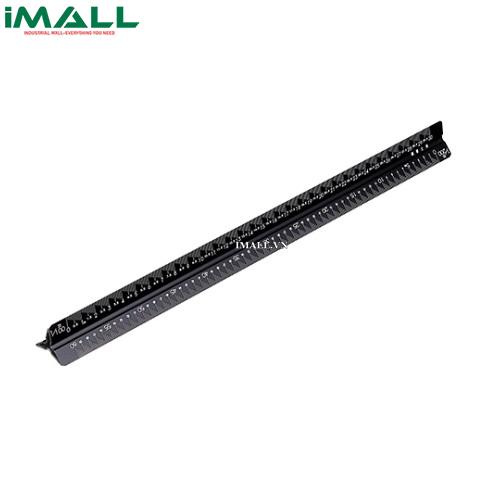 Thước tỉ lệ tam giác – Thước Nhôm 3 cạnh 6 tỉ lệ vạch Kaidan Niigata Seiki TSGA-15KD