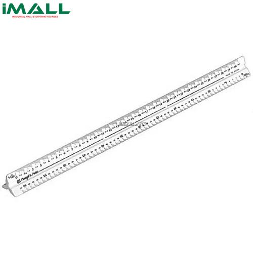 Thước tỉ lệ tam giác – Thước nhựa 3 cạnh 6 tỉ lệ vạch Kaidan Niigata Seiki TSB-15KD