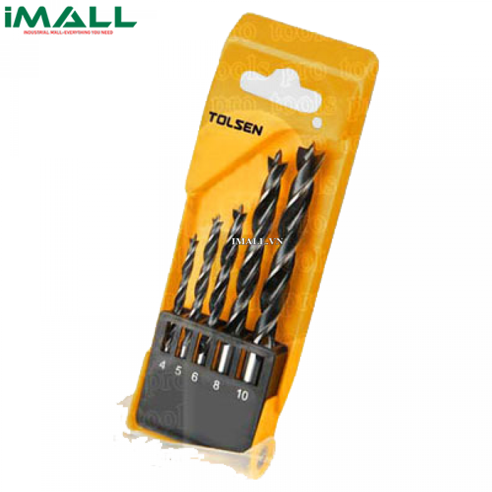 Bộ mũi khoan gỗ Tolsen 75625 (4~10mm)