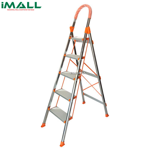 Thang nhôm ghế tay vịn Inox Nikita KN-05 (1.2m)