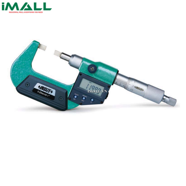 Panme đo rãnh INSIZE 3532-125BA (100-125mm/4-5"/Loại B)