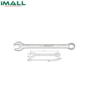 Cờ lê vòng miệng hệ inch Yato YT-4874 (1/2")