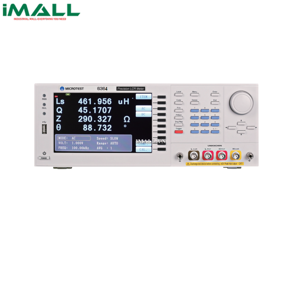 Máy đo LCR để bàn MICROTEST 6364 (10Hz-100kHz)