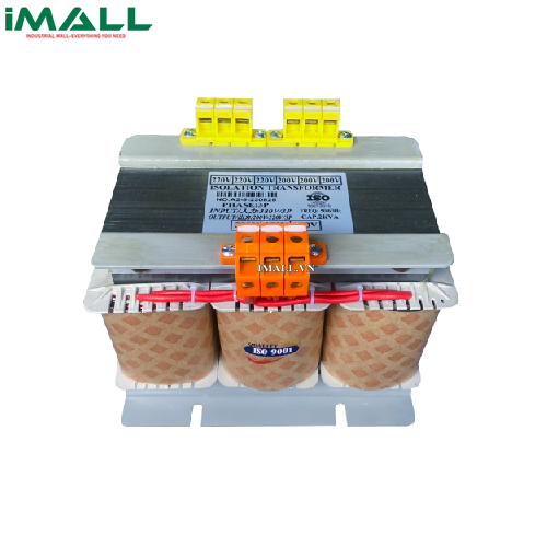 Biến áp cách ly 3P 380V/200V-220V 2KVA-Dây Đồng Fushin BTA2-3P-2K(38/22)