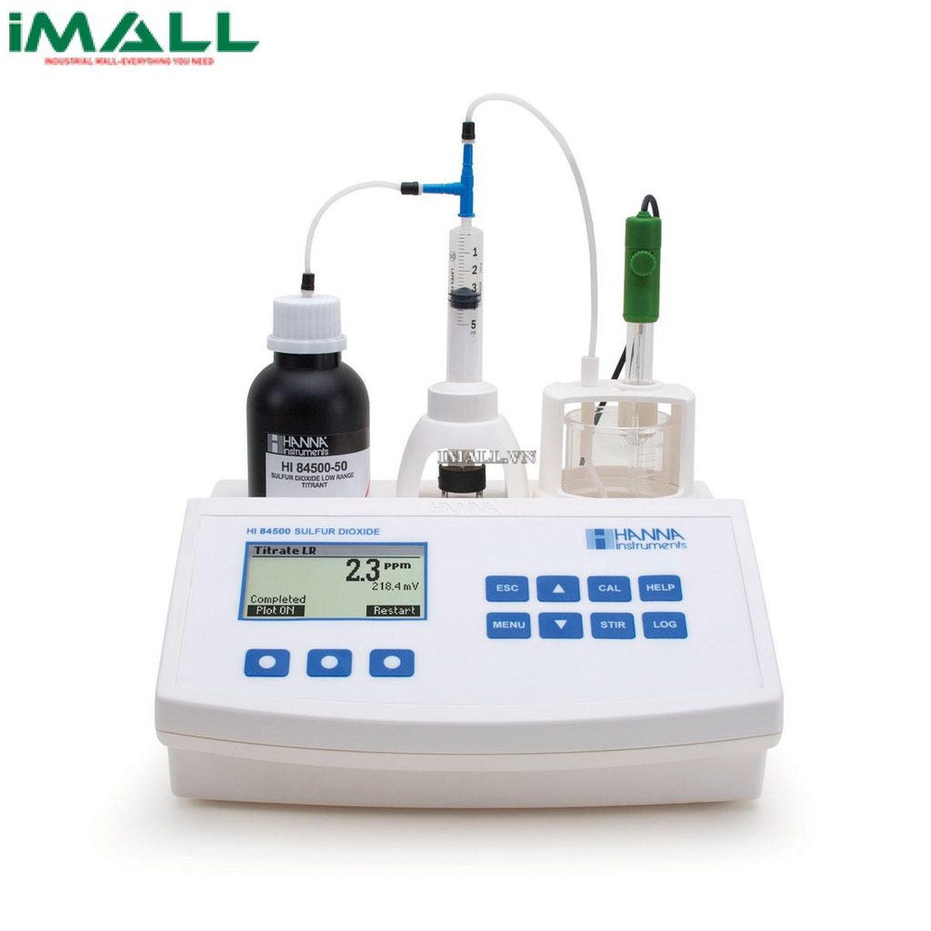 Máy Chuẩn Độ Mini Sulfua Dioxit Trong Rượu HANNA HI84500