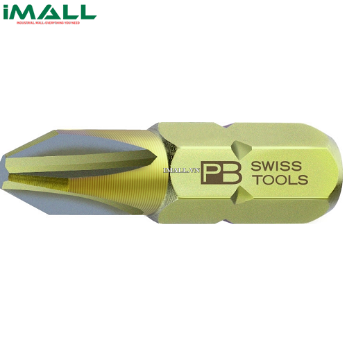 Mũi Bits Bốn Cạnh PH 2 Chiều Dài 25mm PB Swiss Tools PB C6.190/2