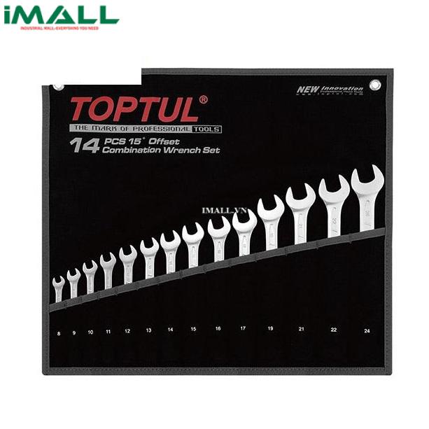 Bộ khóa hệ inch 16 chi tiết (ACEB: 1/4" ~ 1-1/4") Toptul GPBB1602