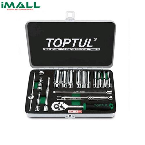 Hộp đầu tuýp 1/4" 18 chi tiết TOPTUL GCAD1813