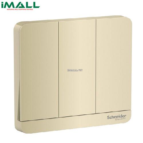 Ba công tắc 1 chiều 16A Schneider E8333L1LED_WG_G19