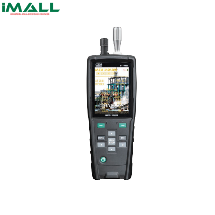 Máy đếm hạt tiểu phân CEM DT-9891 (0,3-10μm, 0-50°C, 0-100%RH)