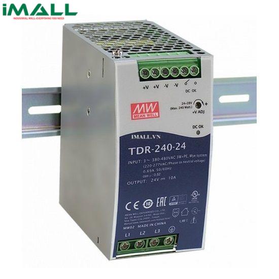 Bộ nguồn Meanwell TDR-240-24 (240W 24V 10A)