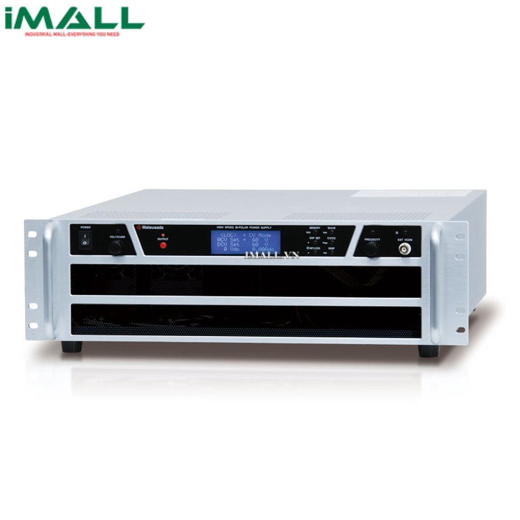 Nguồn lưỡng cực tốc độ cao Matsusada DOSF60-33.3 (±60V,±33.3A,2000W)