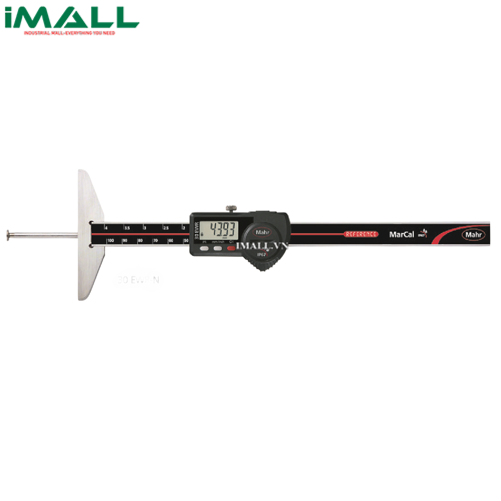 Thước đo độ sâu điện tử Mahr 30 EWR-N (4126513, 0 – 100mm/0-4", 0.01mm/.0005”)