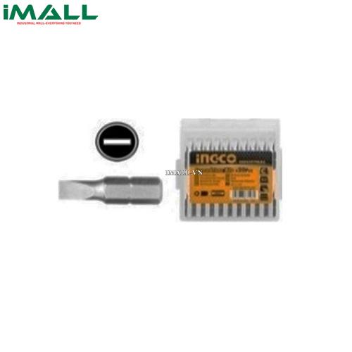 Bộ mũi vít dẹp (SL8x25mm) 25 mũi INGCO SDB11SL613