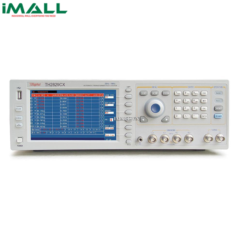 Hệ thống kiểm tra máy biến áp tự động Tonghui TH2829AX (20Hz~200kHz)
