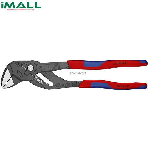 Kìm Mỏ Lết (250mm, Ø52mm, Khắc số,) Knipex 86 02 250