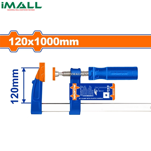 Kẹp chữ F 120x1000mm Wadfow WCP2125