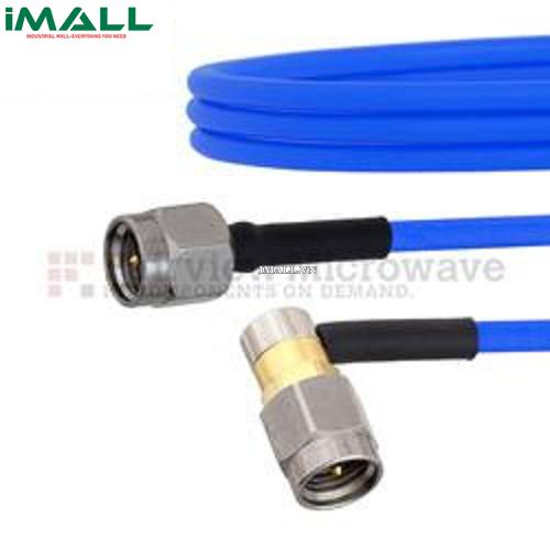 Cáp SMA Male - RA SMA Male Fairview FMCA1040 ( FM086FLEX Coax; 27 GHz )