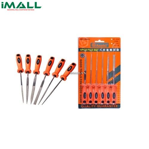 Bộ giũa kim cương 6 chi tiết (4x160mm) Asaki AK-3902