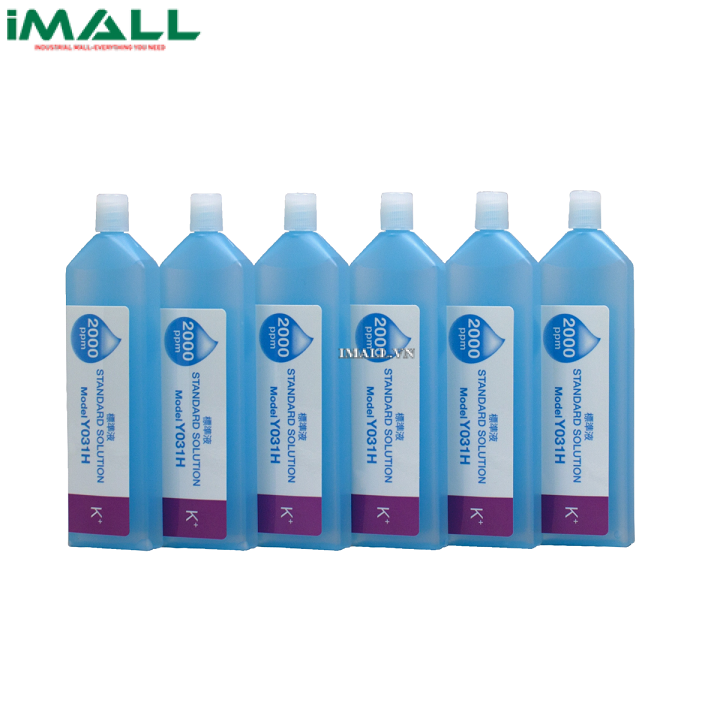 Dung dịch chuẩn ion Kali (K+) 2000ppm HORIBA Y031H (3200457719, 14 ml x 6 chai)