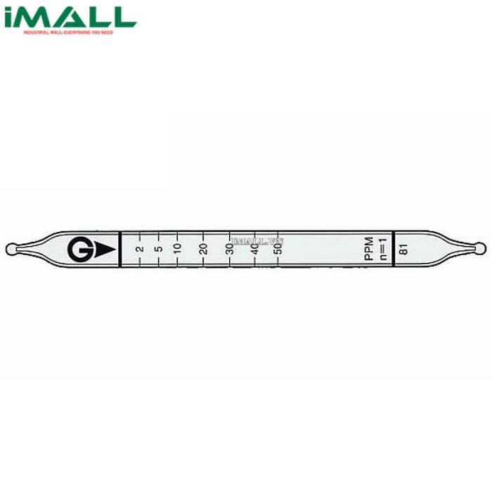 Ống dò đo nhanh Axit axetic CH3CO2H Gastec 81 (1-100ppm)