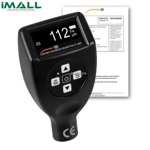 Máy đo độ dày lớp phủ  (0… 1500 µm, kèm Certificate ISO) PCE CT 22BT-ICA